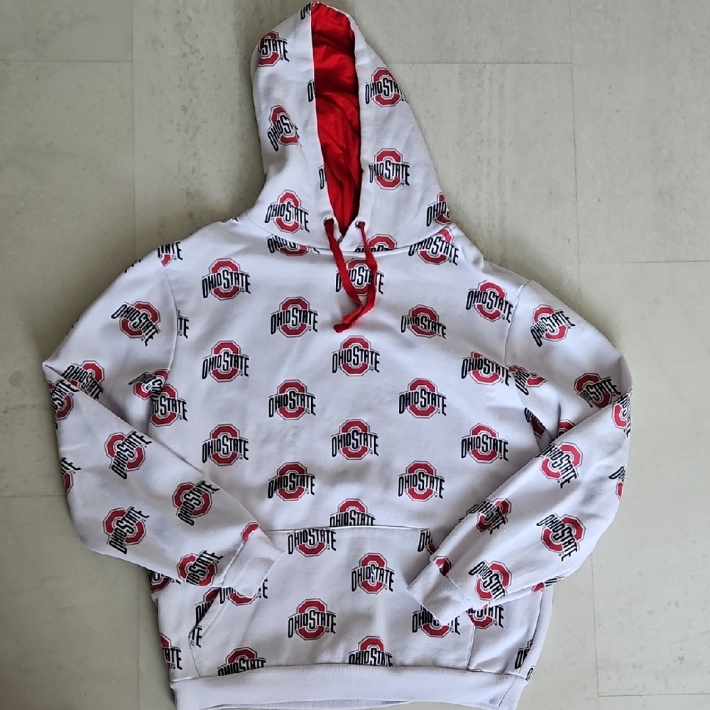 Ohio State logo pattern hoodie